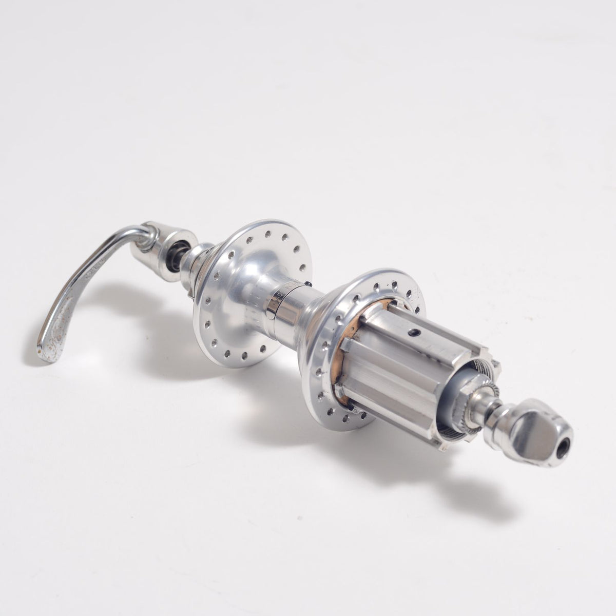 [Used] CAMPAGNOLO Record F/R Hub Set Campy 9,10s