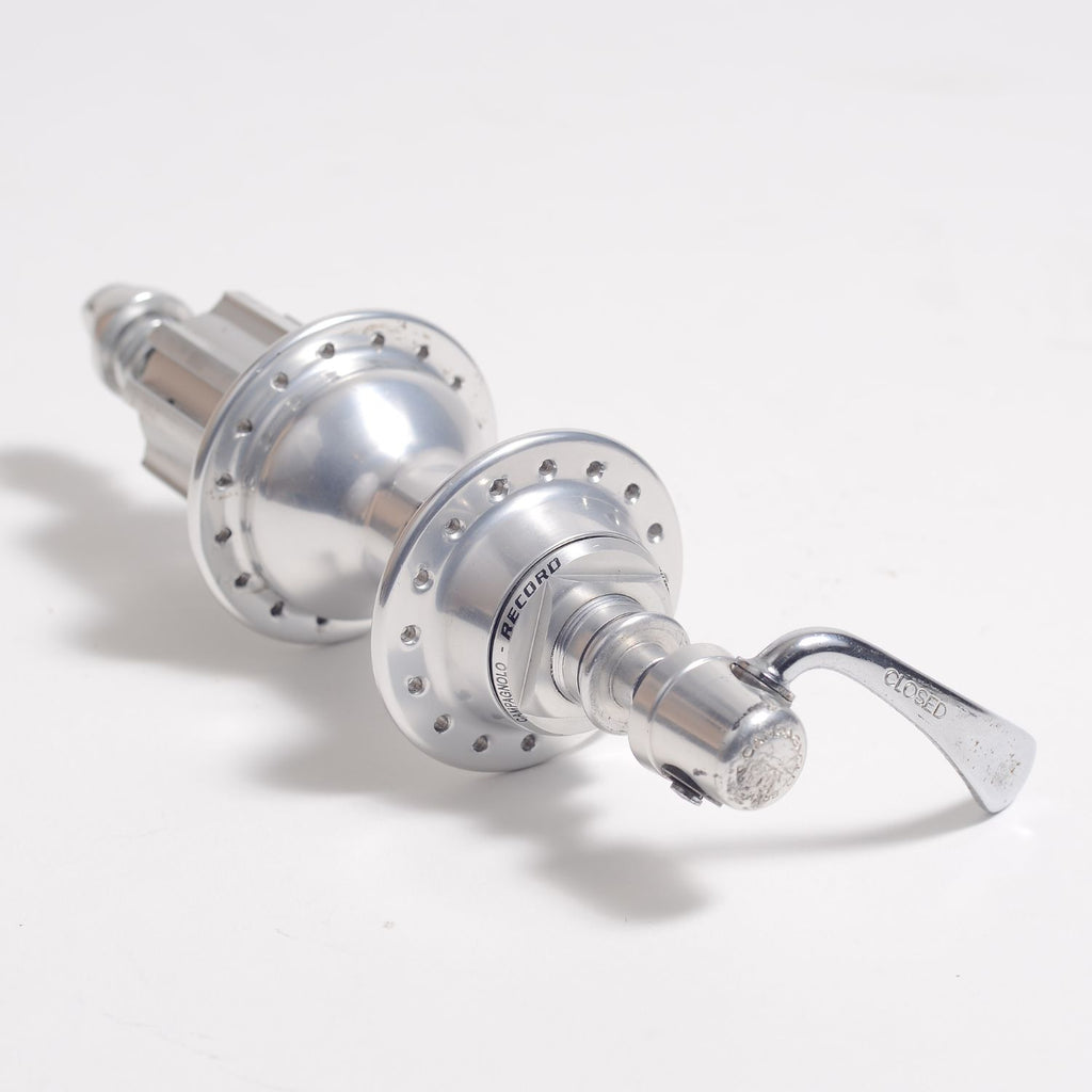 [Used] CAMPAGNOLO Record F/R Hub Set Campy 9,10s