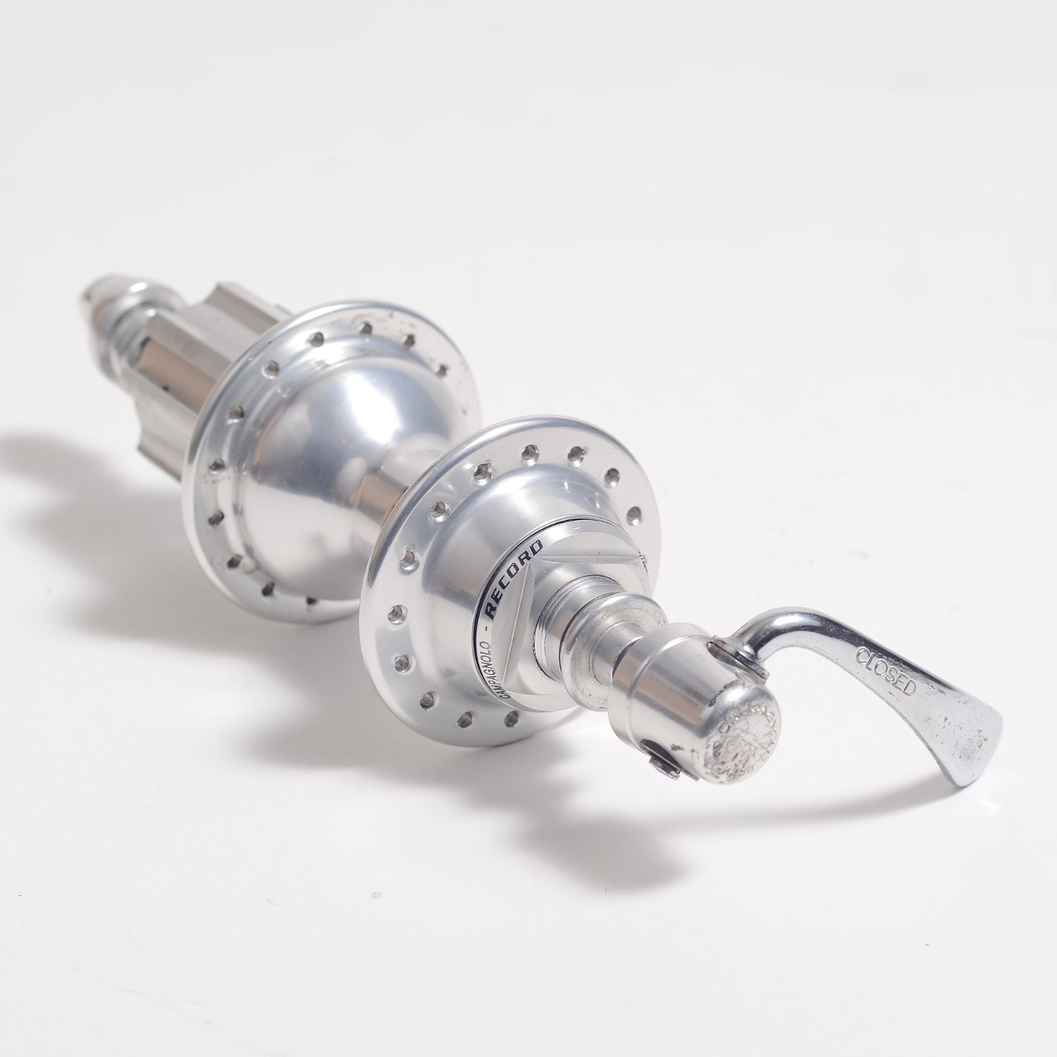 [Used] CAMPAGNOLO Record F/R Hub Set Campy9,10s