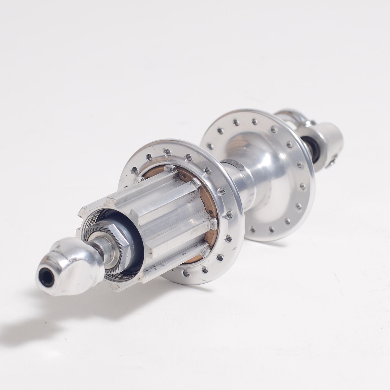 [Used] CAMPAGNOLO Record F/R Hub Set Campy9,10s