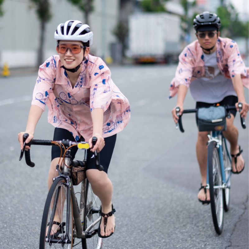CIRCLES ORIGINAL EANBE Aloha Shirt / ニュー競輪