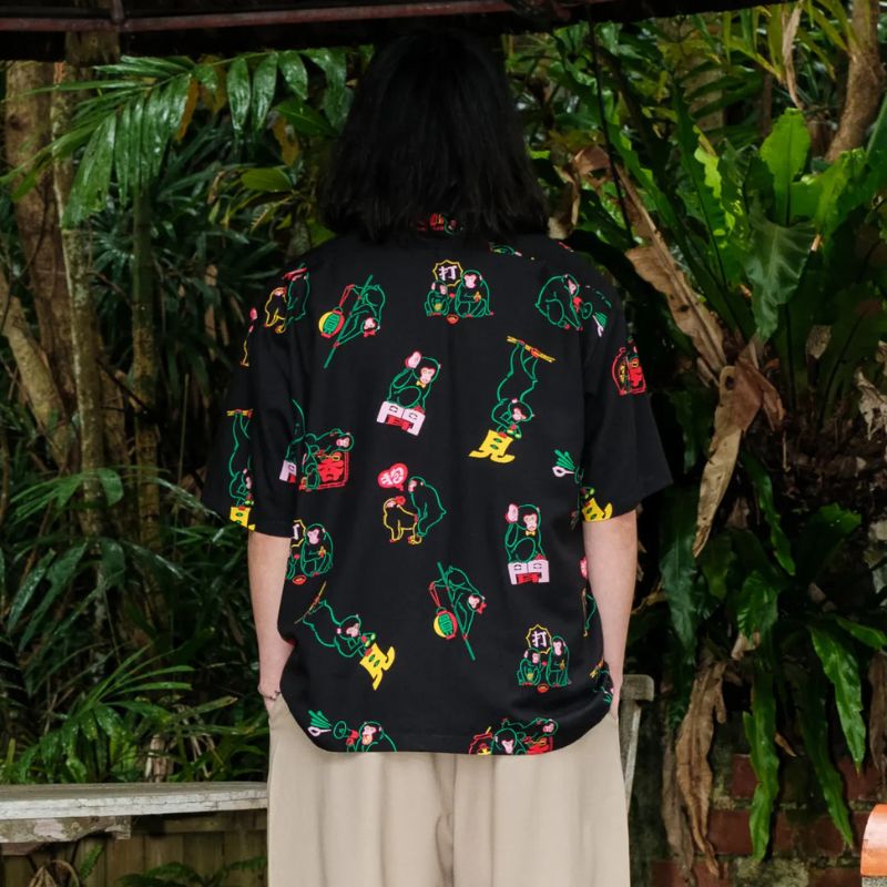 EANBE Aloha Shirt / 徘徊猿