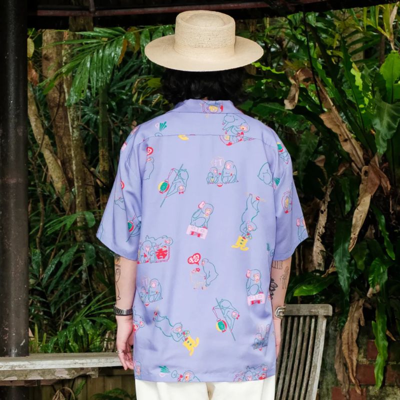 EANBE Aloha Shirt / 徘徊猿