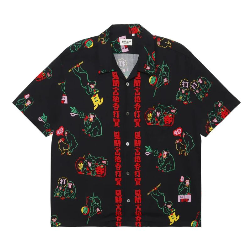 EANBE Aloha Shirt / 徘徊猿