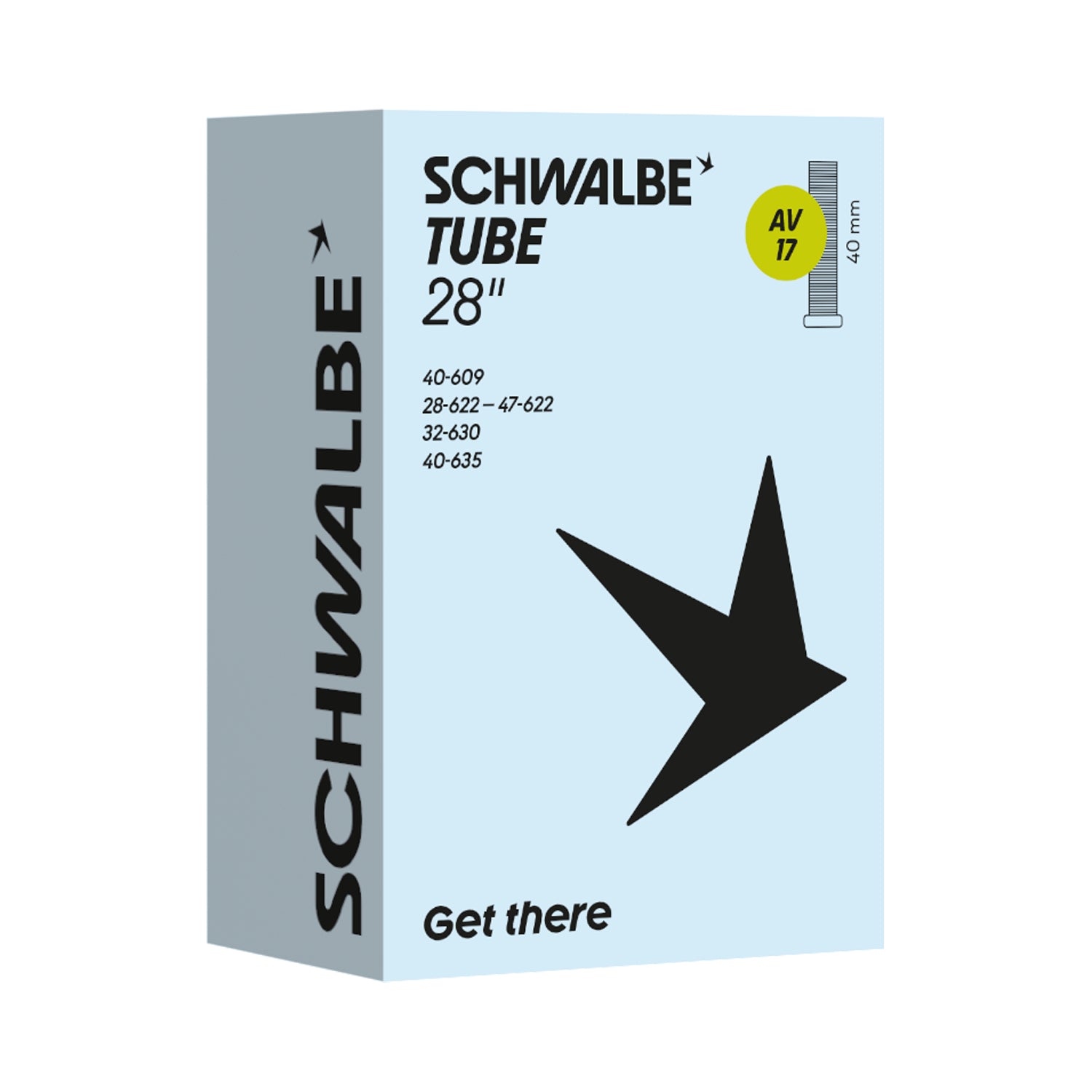 SCHWALBE AV 17 Tube (New Logo)