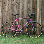 WILDE BICYCLE Mean Jean Frame Set - Purple / Pink Sparkle