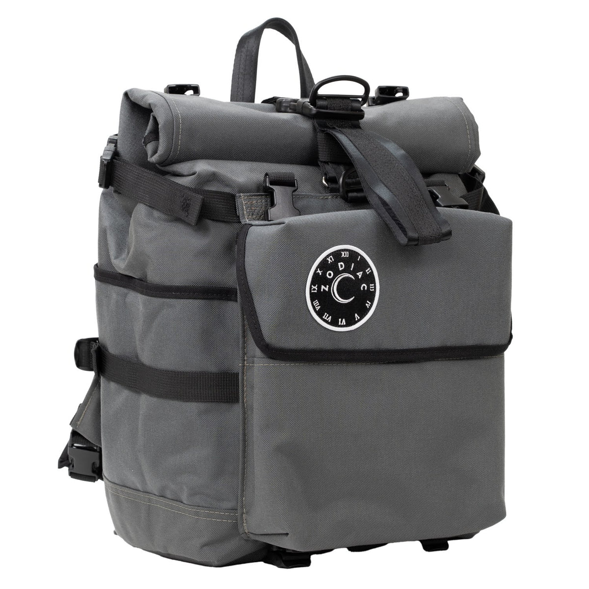 ZODIAC BAGGAGE Roll Top Messenger Bag / Small