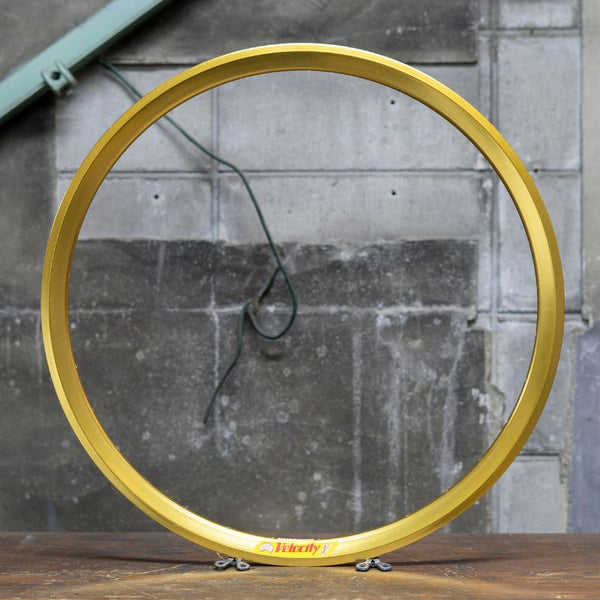 Velocity DEEP V ゴールドリム 前後セット New Old Stock] VELOCITY Deep v Nonmsw Gold - 1
