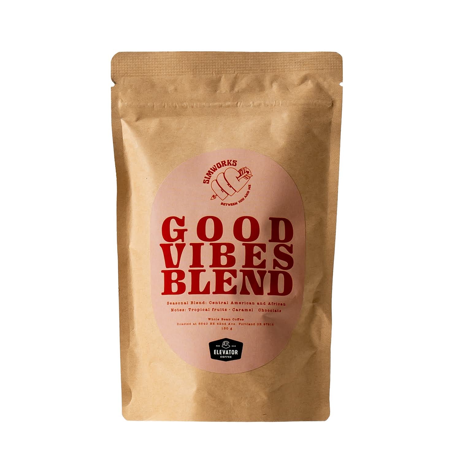 SIMWORKS Elevator x SimWorks 'Good Vibes' blend coffee