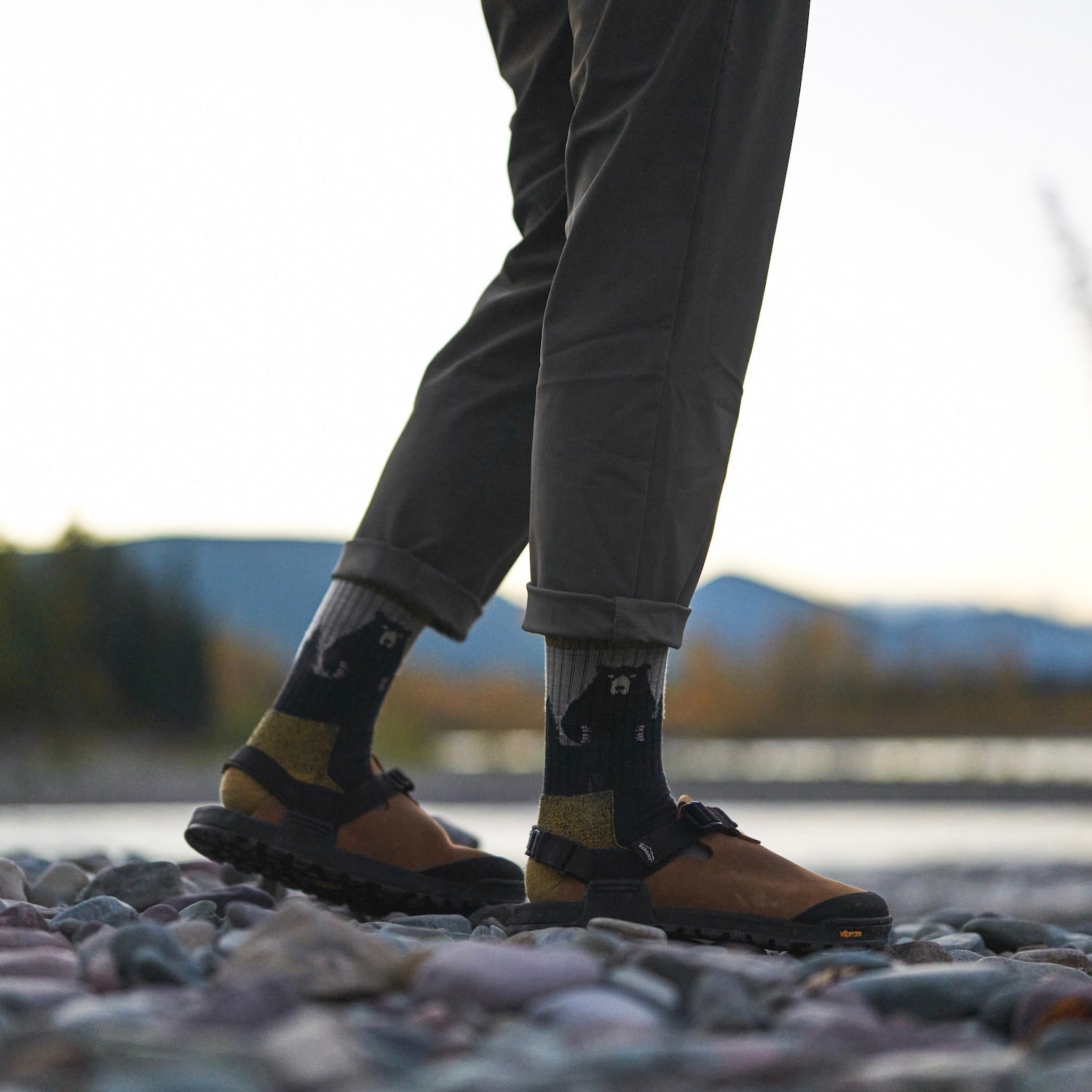 BEDROCK SANDALS Mountain Clog Nubuck Leather