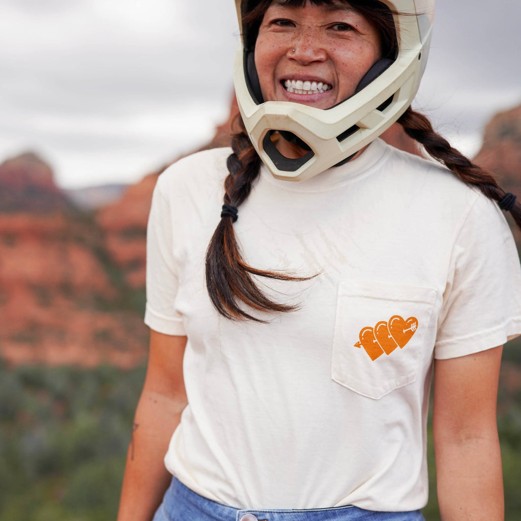 SIMWORKS Rising Hearts Pocket T-shirt