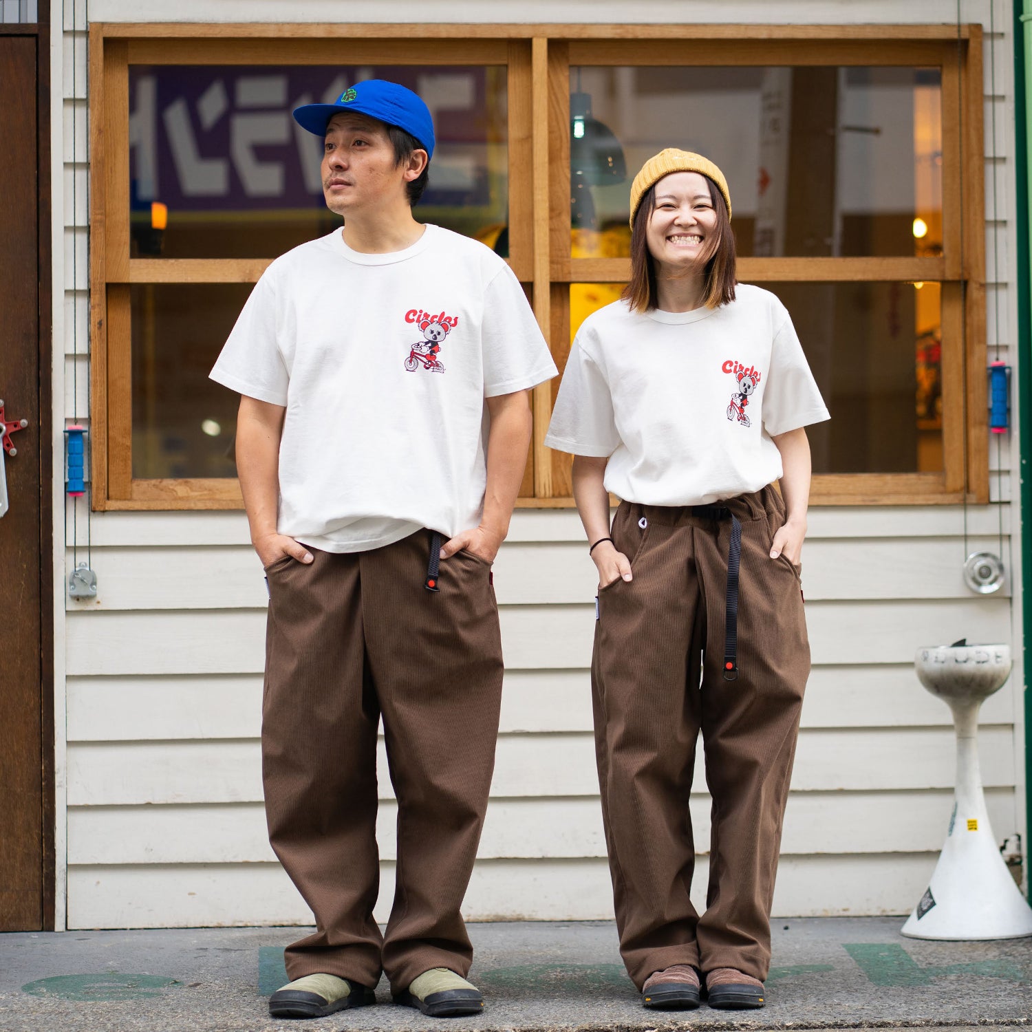 CIRCLES ORIGINAL TORAYA EQUIPMENT Winter Oval Wide Pants CIRCLES ORIGINAL TORAYA EQUIPMENT Winter Oval Wide Pants