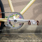 BASSI Hog’s Back Circles Complete Bike - Sparkle Beige