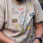 GHOOOST x SIMWORKS Ride Me to the Moon Tee