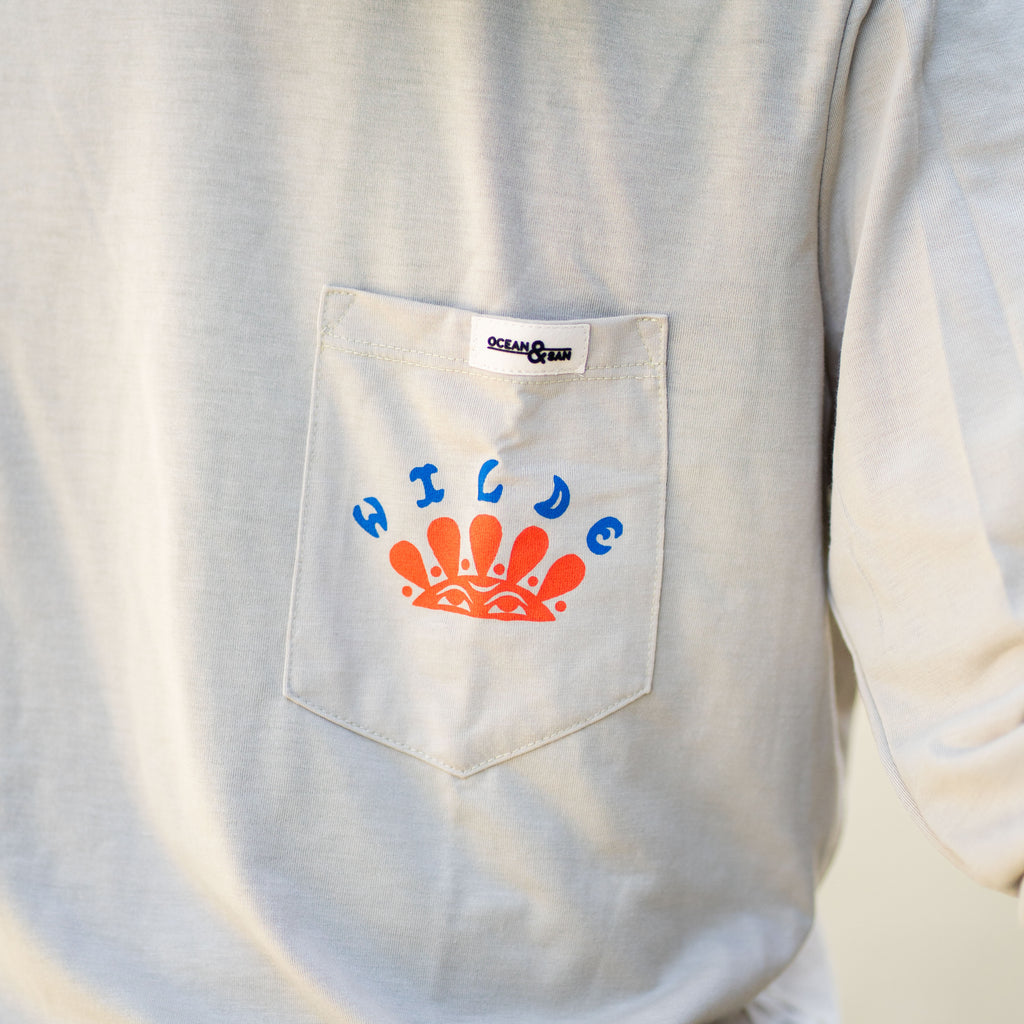 WILDE BICYCLE Ocean & San Touring Shirt - Sun Logo