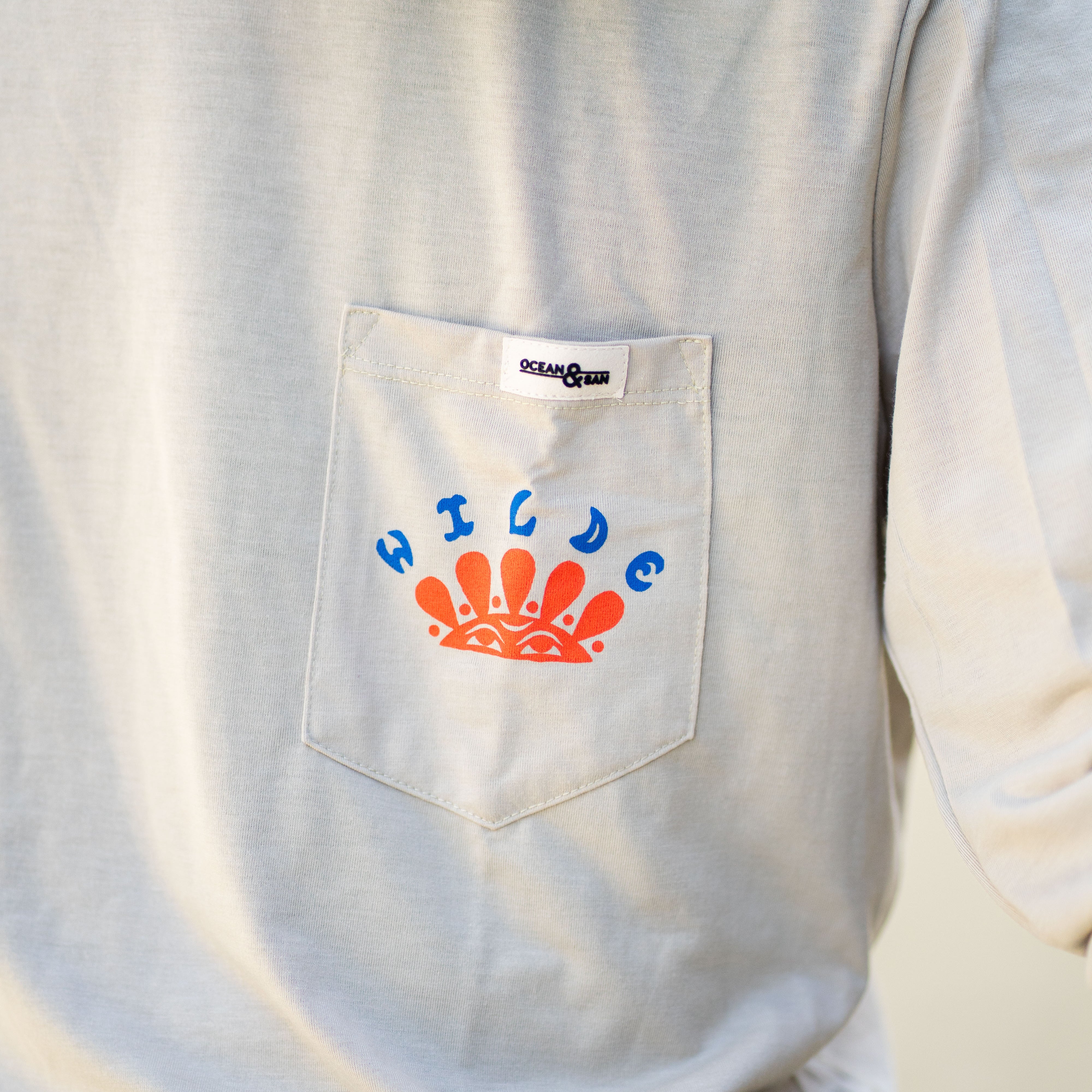 WILDE BICYCLE Ocean & San Touring Shirt - Sun Logo
