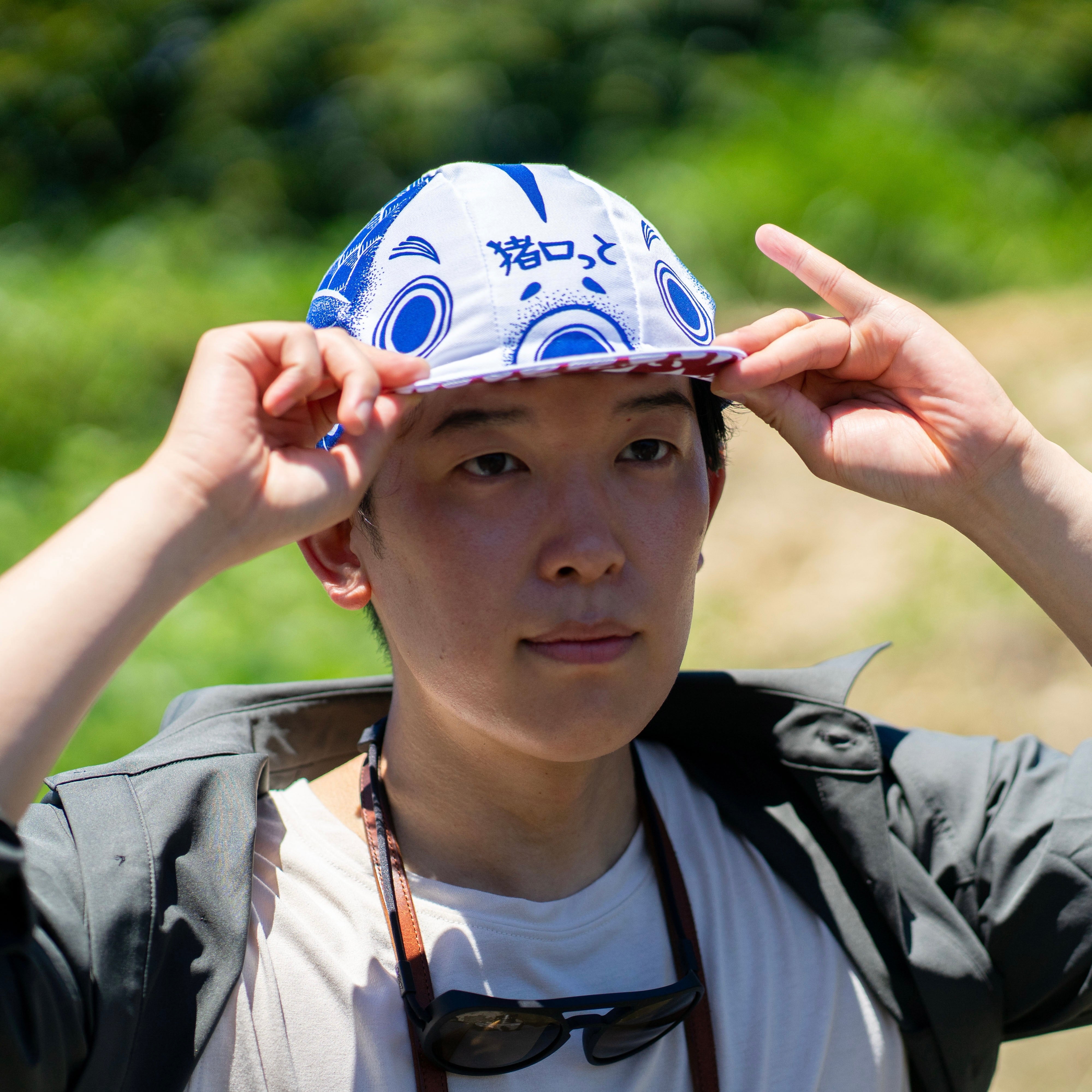 ADAM BELL'S WORKS Cycling Cap - J Bar