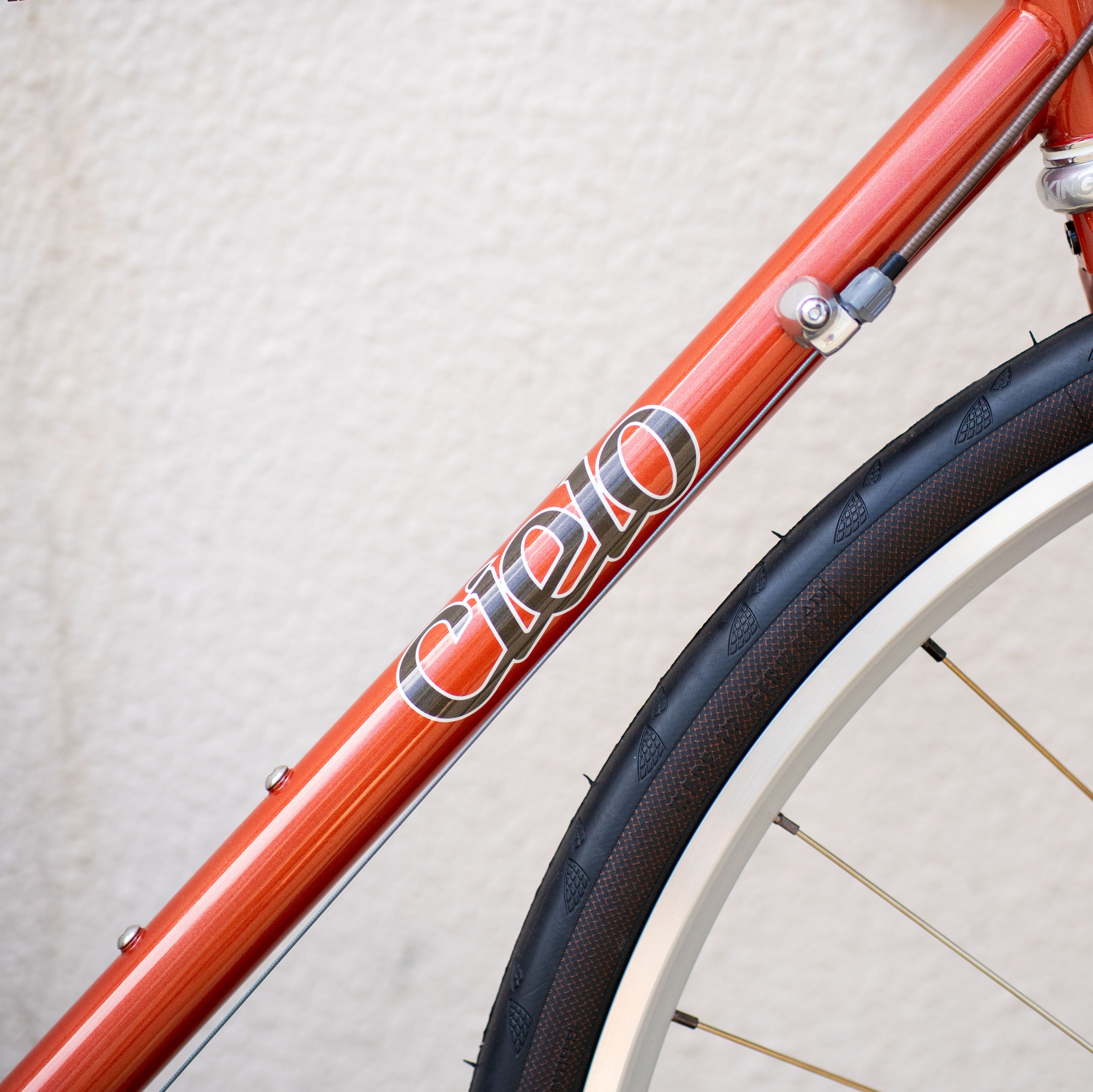 CIELO by CHRIS KING Sportif Classic Complete Bike / Orange / Size : Woman 49