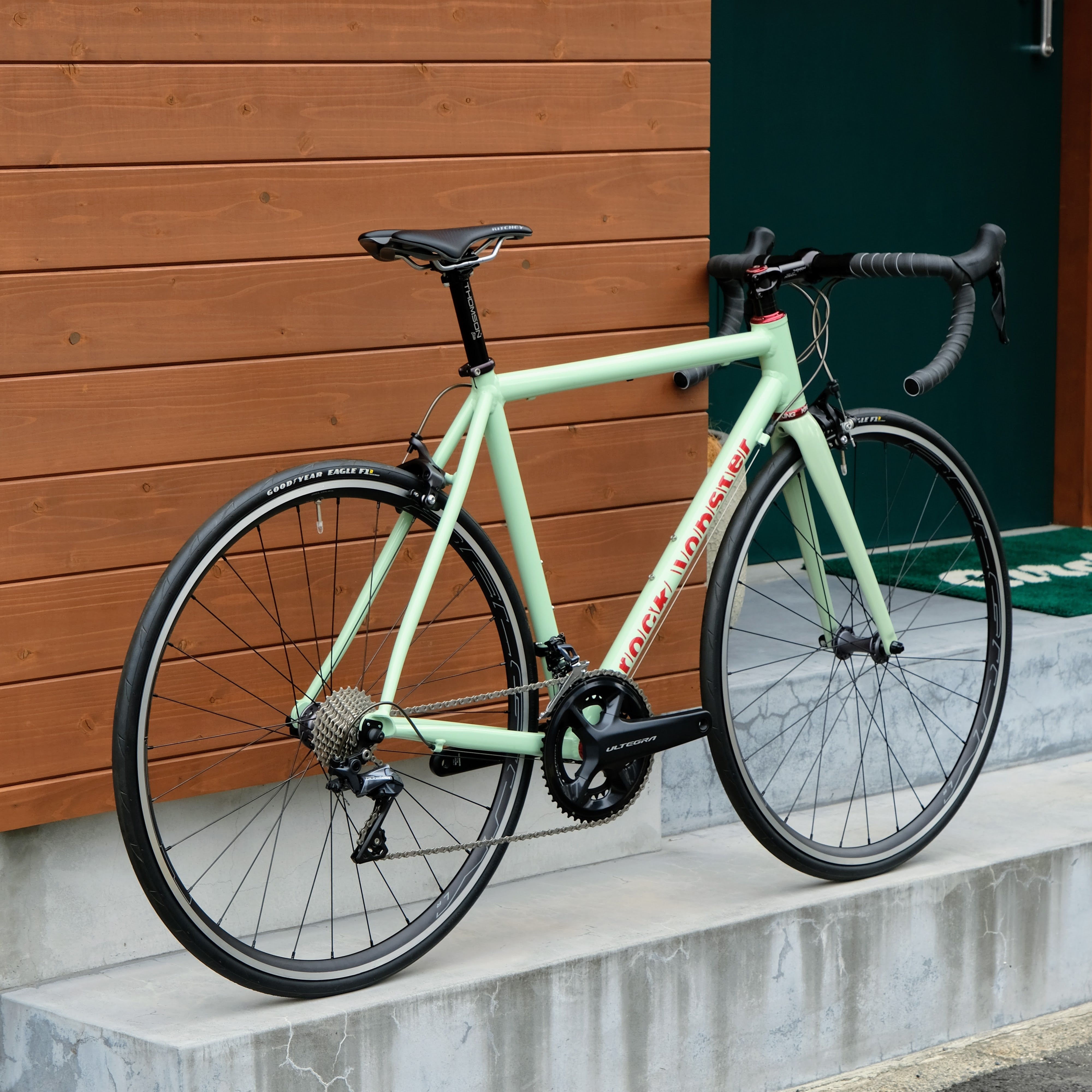 ROCK LOBSTER CYCLES 7005 Aluminum Rim Brake Road Racer Original Complete Bike / Size :52