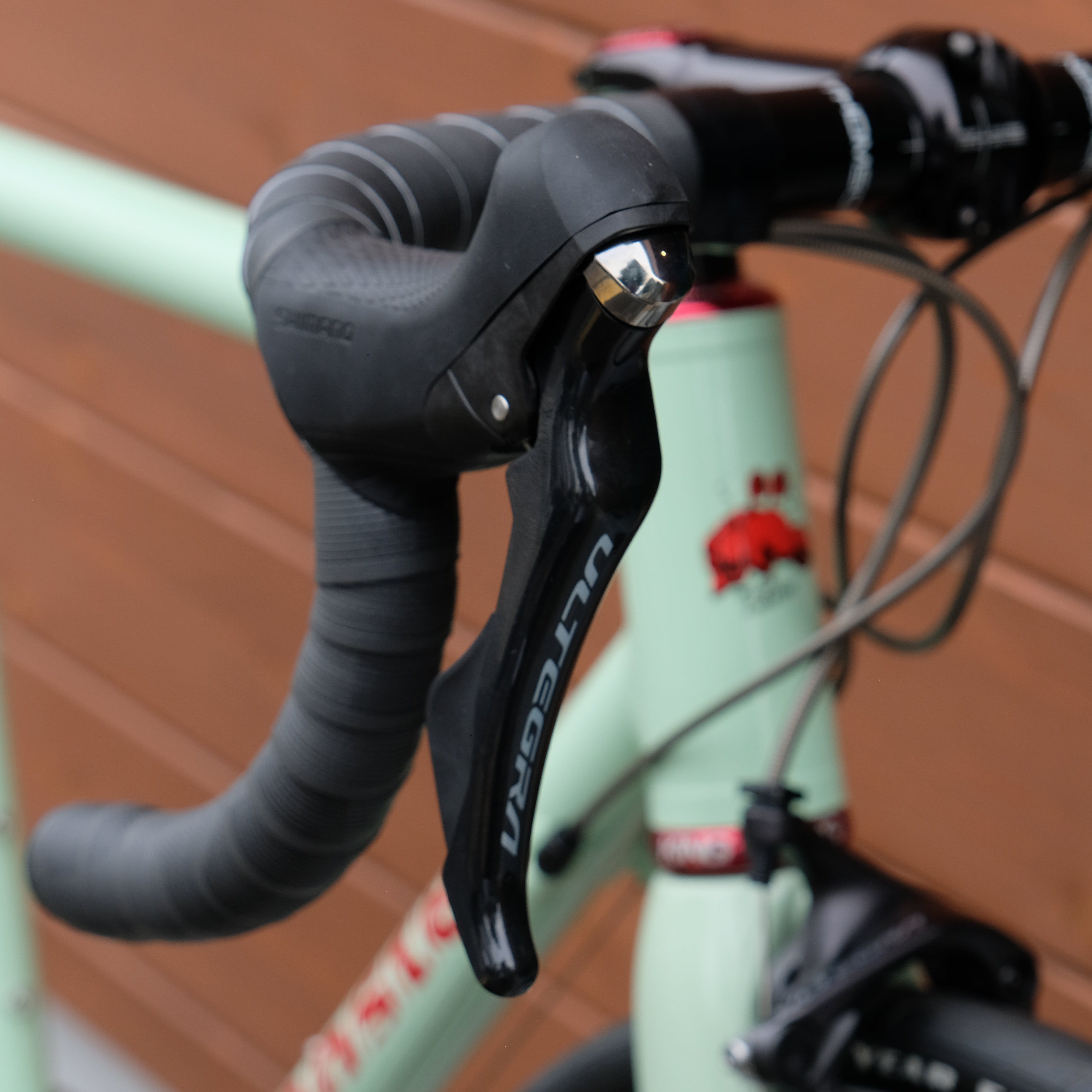 ROCK LOBSTER CYCLES 7005 Aluminum Rim Brake Road Racer Original Complete Bike / Size :52