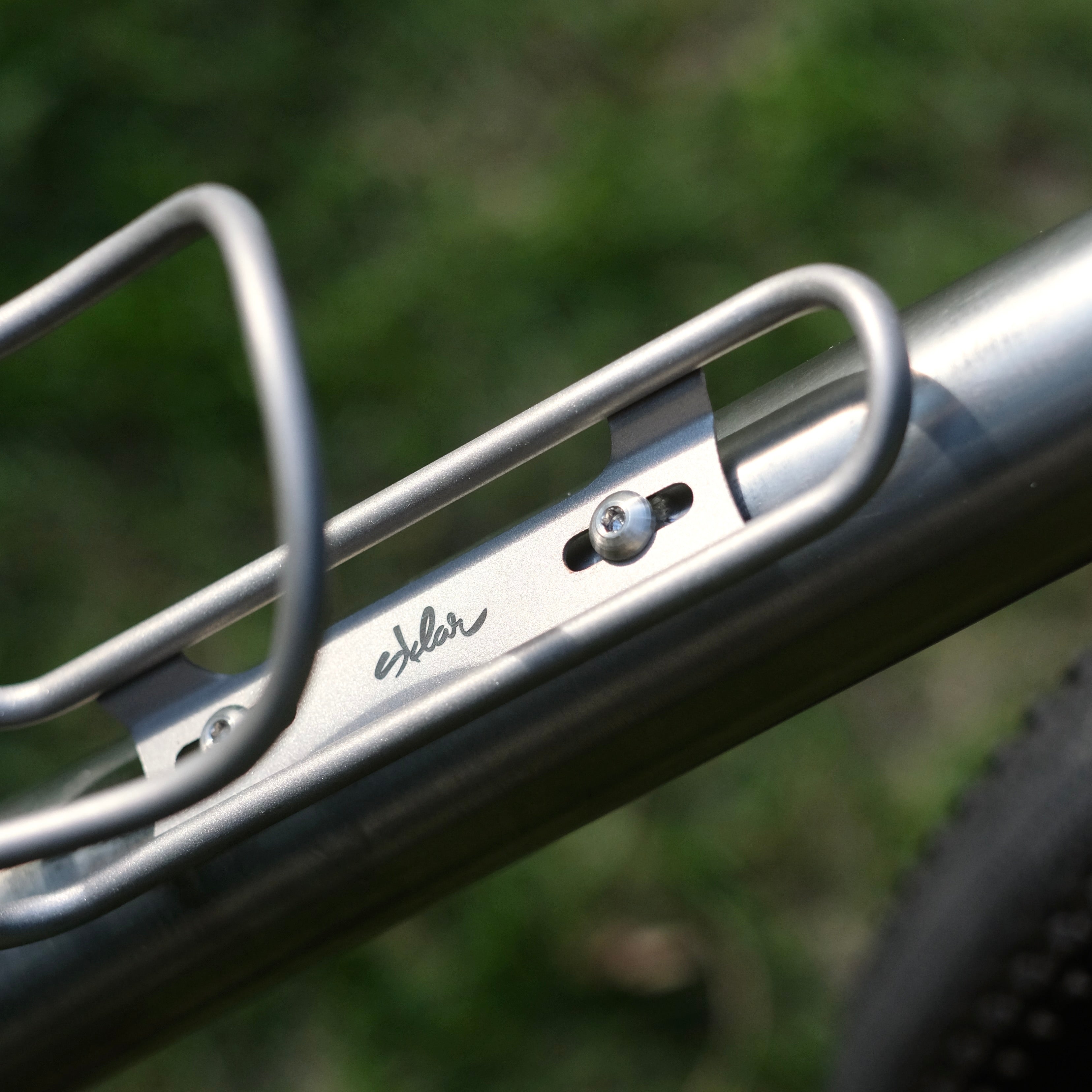 SKLAR BIKES Titanium Bottle Cage