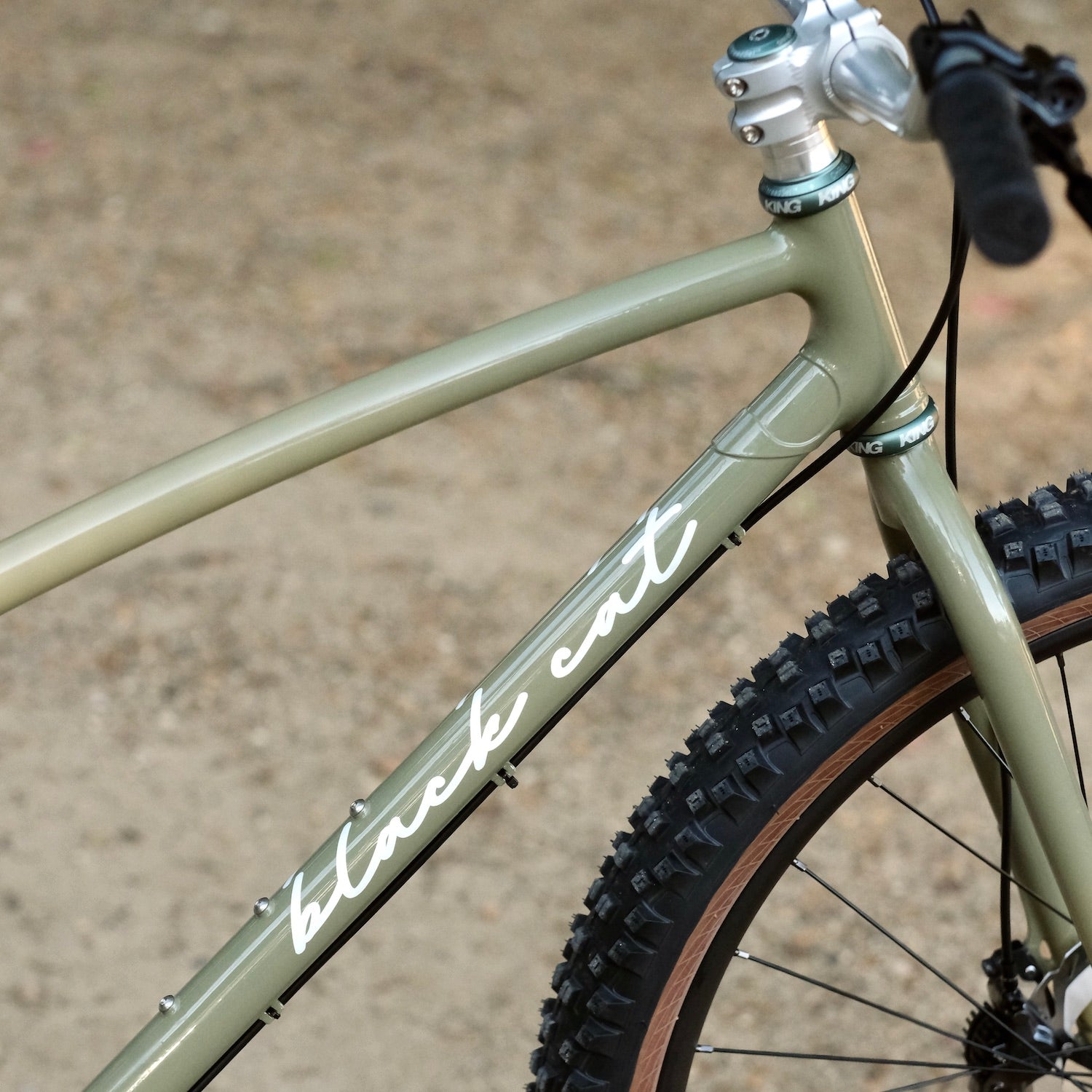 BLACKCAT BICYCLES Swami Circles Original Complete Bike