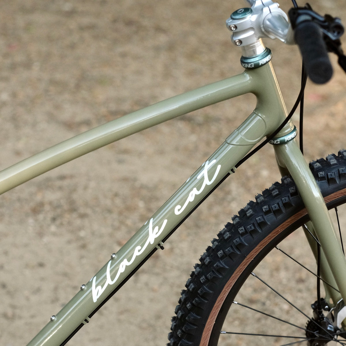 BLACKCAT BICYCLES Swami Circles Original Complete Bike