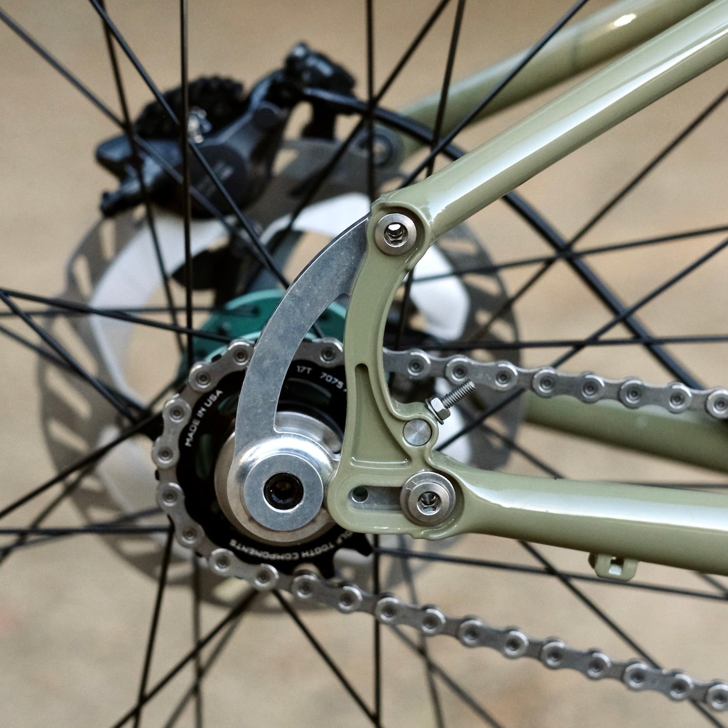 BLACKCAT BICYCLES Swami Circles Original Complete Bike