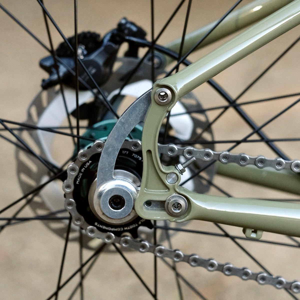 BLACKCAT BICYCLES Swami Circles Original Complete Bike