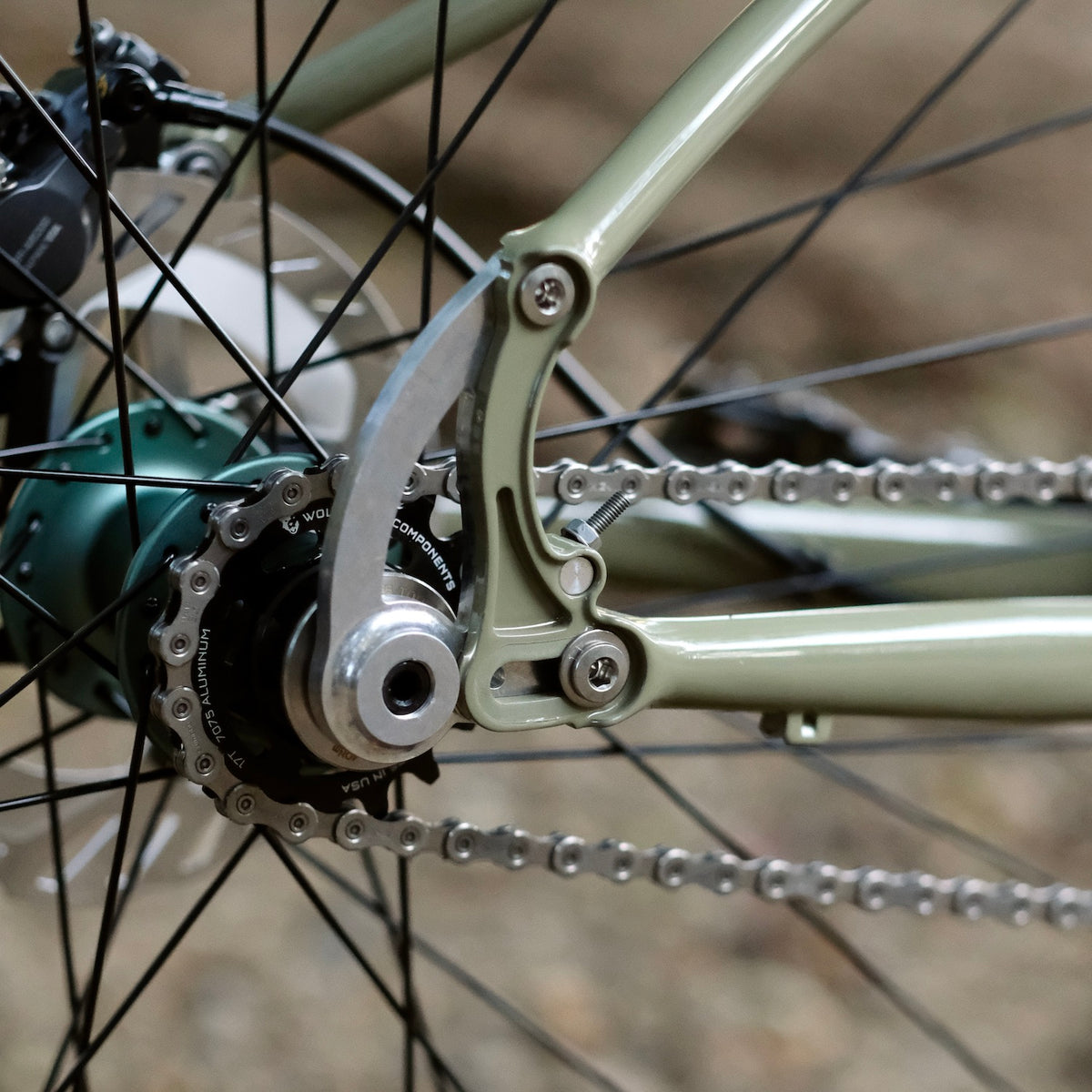 BLACKCAT BICYCLES Swami Circles Original Complete Bike