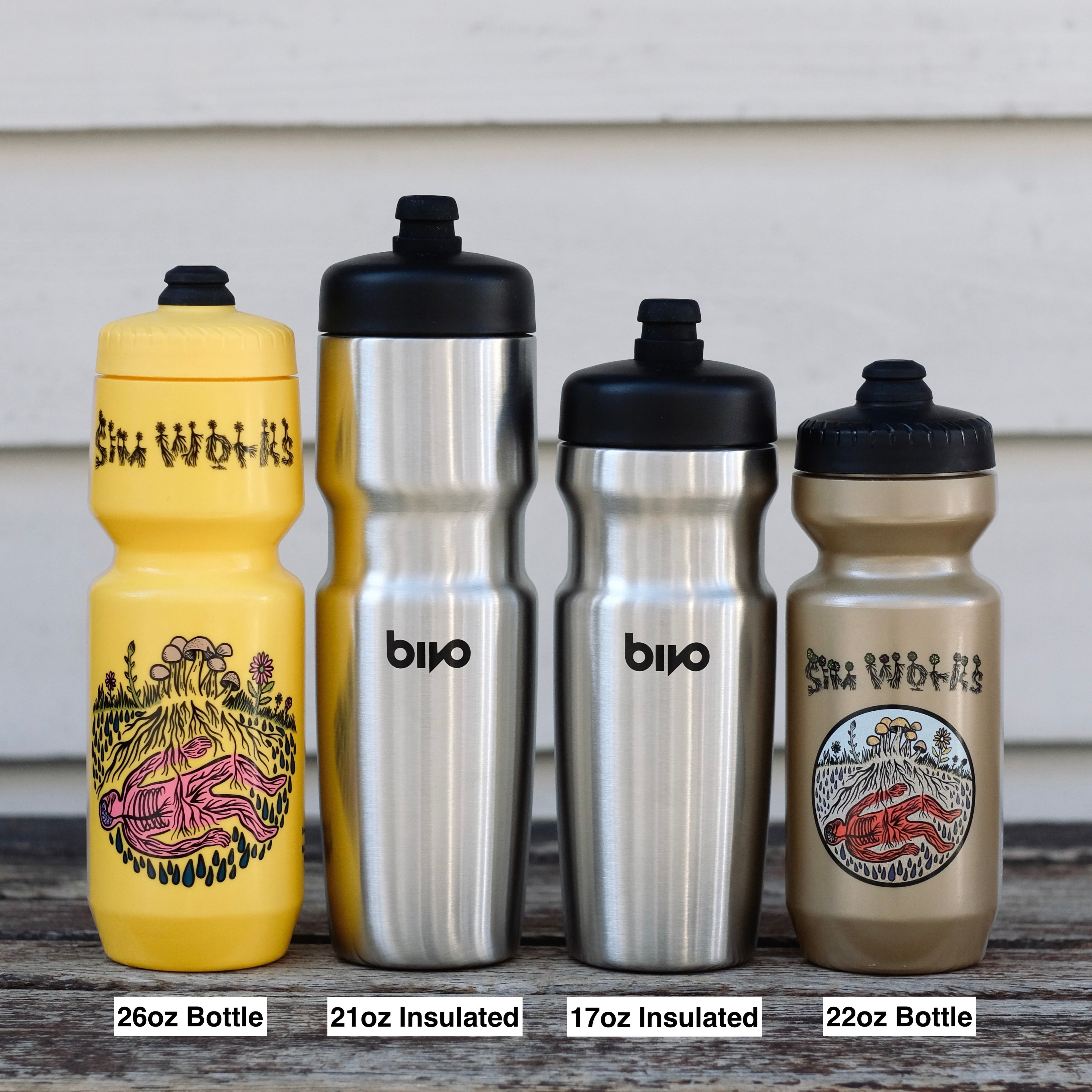 bドリ×2本.B小分け BIVO Trio Mini 17oz Insulated