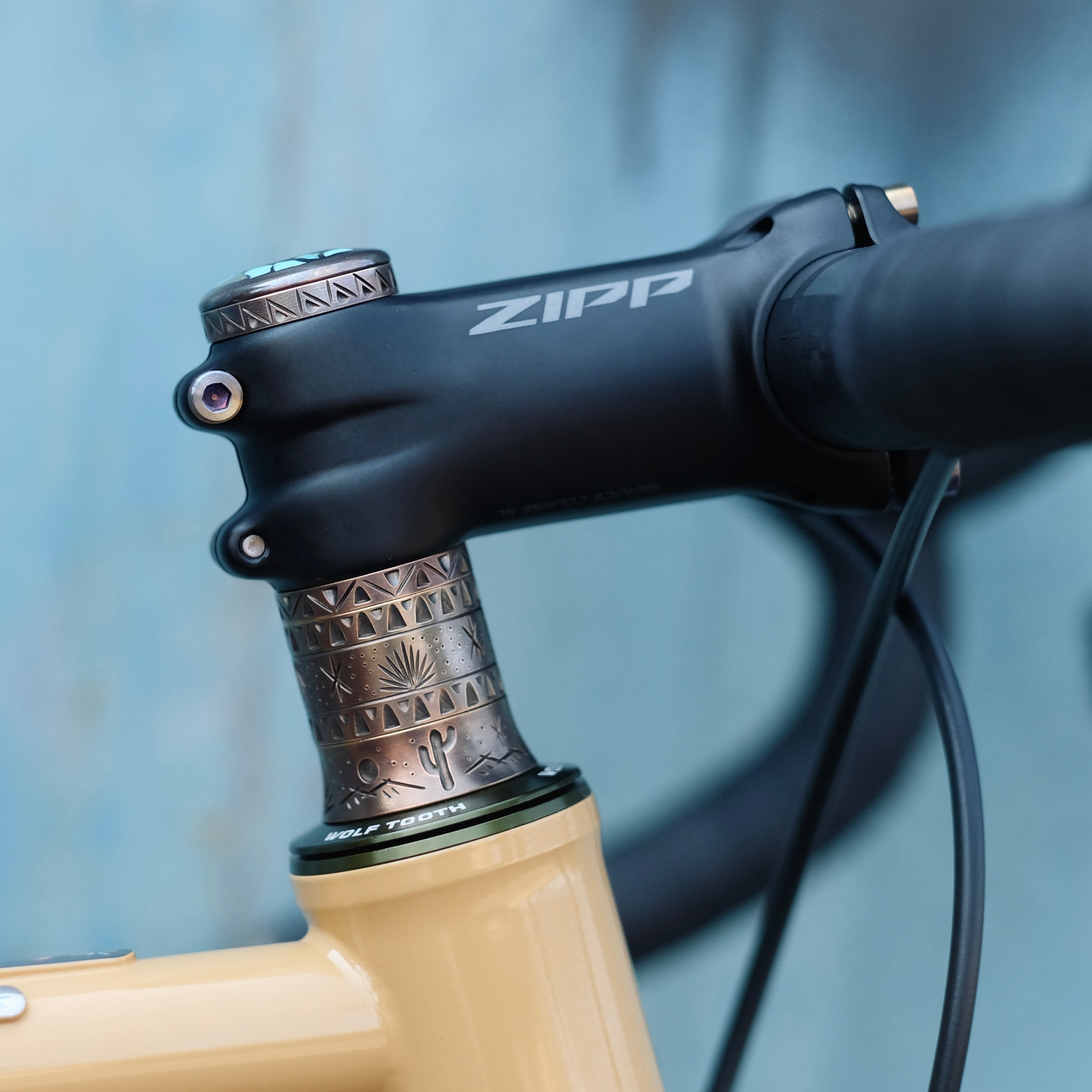 TOMII CYCLES Handmade Brass Spacer