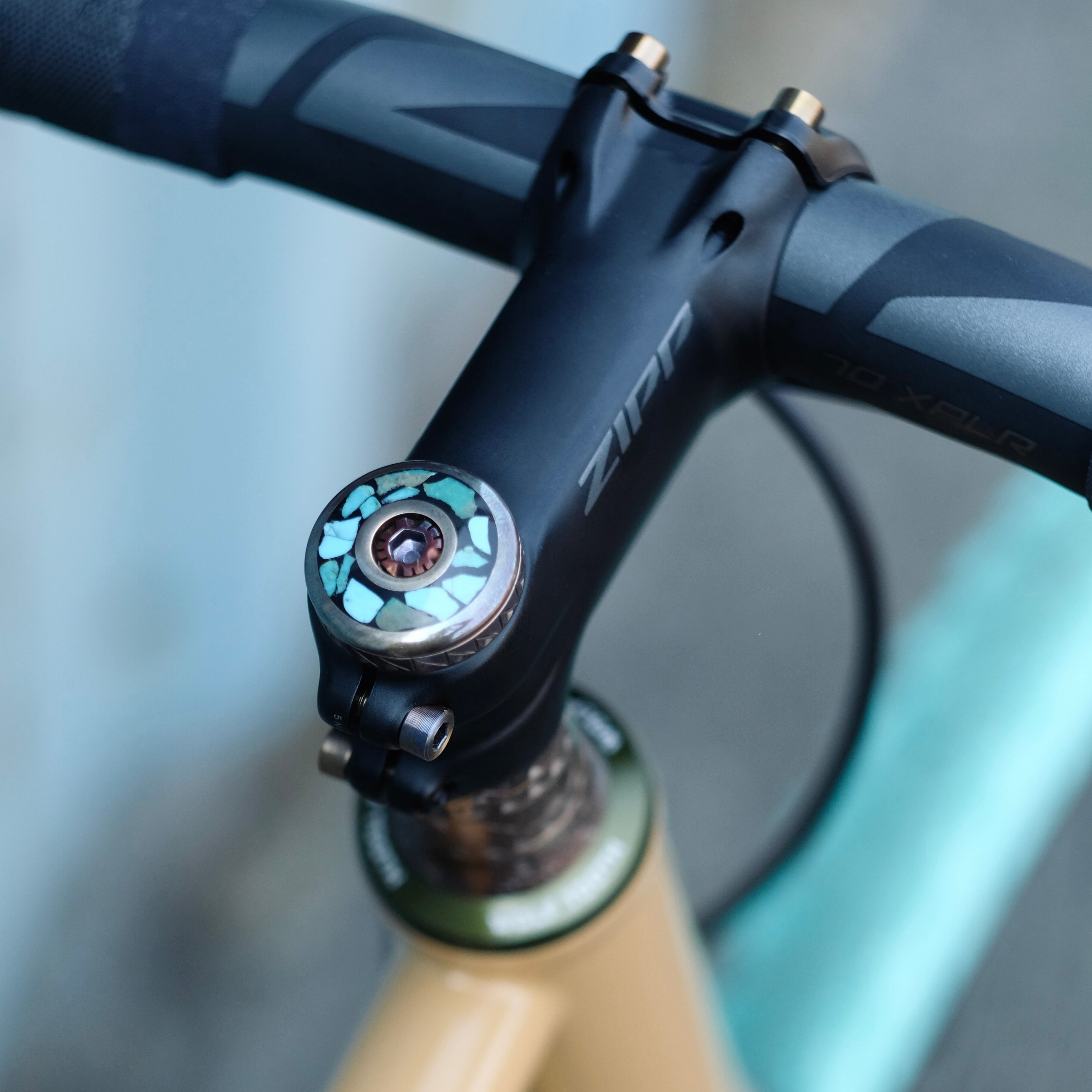 パーツ TOMII CYCLES Handmade Stem Cap TOMII CYCLES Handmade Stem Cap
