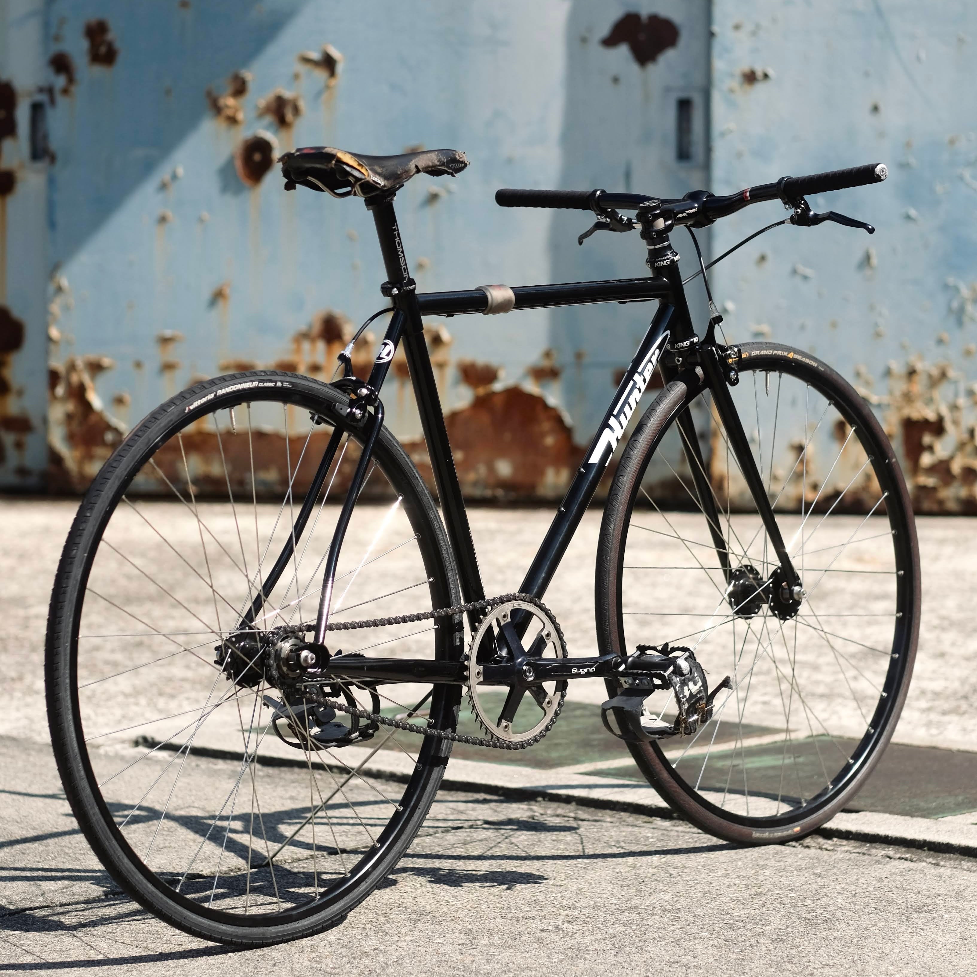 HUNTER CYCLES Track Frame - 48cm Mustard Yellow