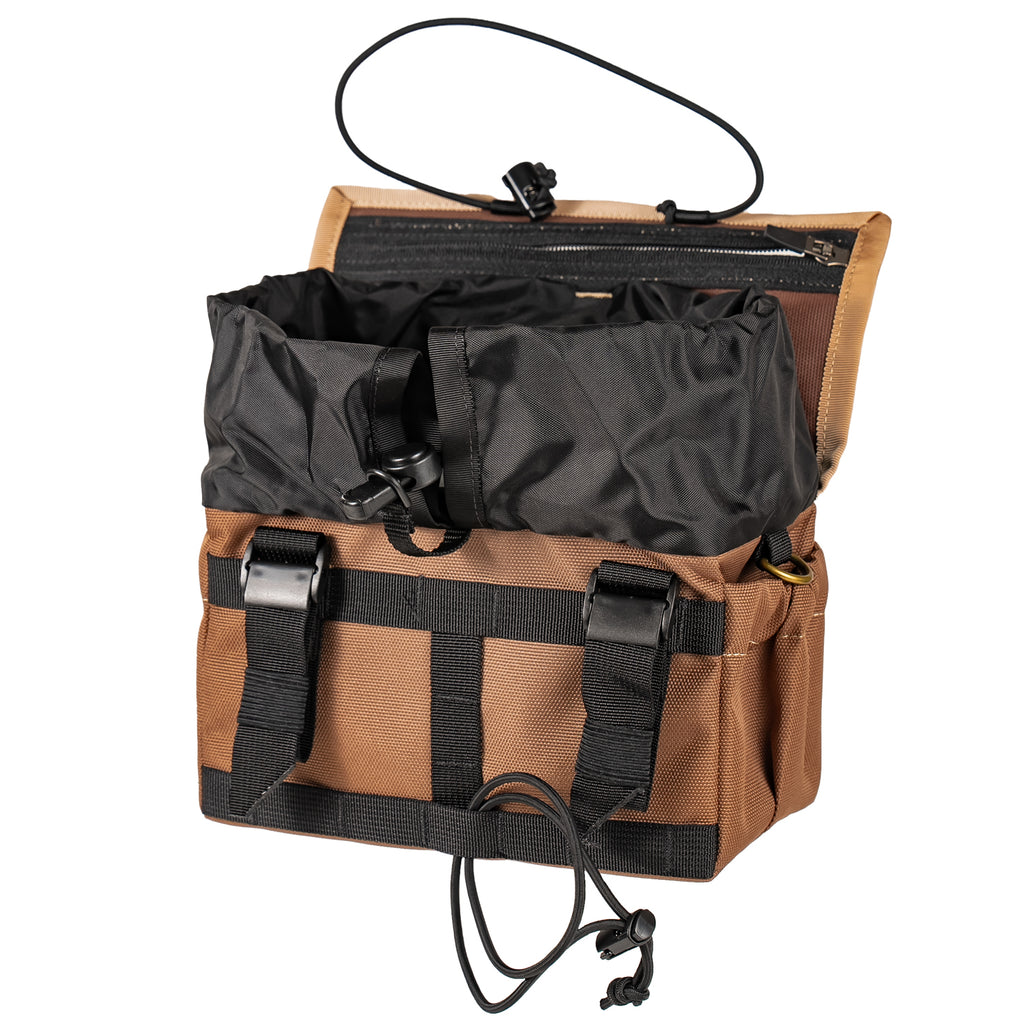 OUTER SHELL Drawcord Handlebar Bag