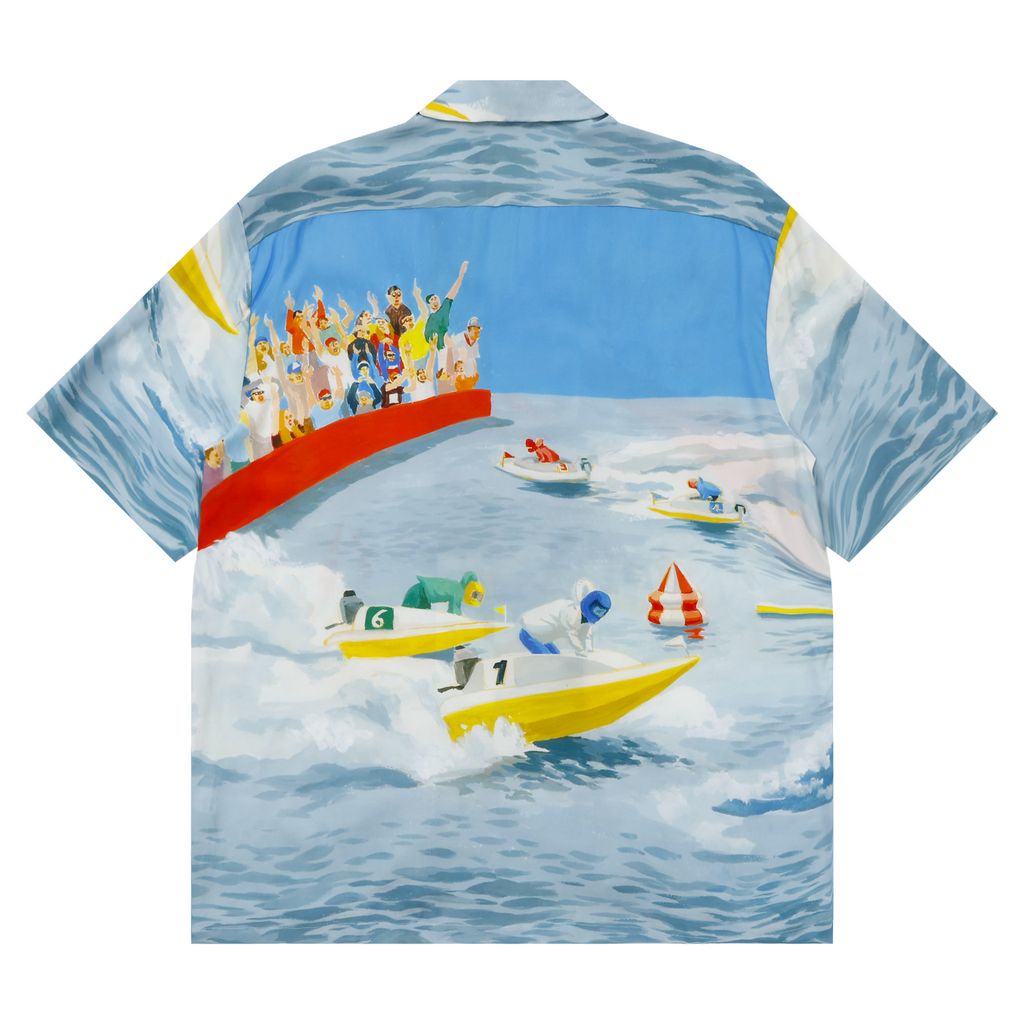 Shirt Racing Boating EANBE Aloha Shirt / Boat Race