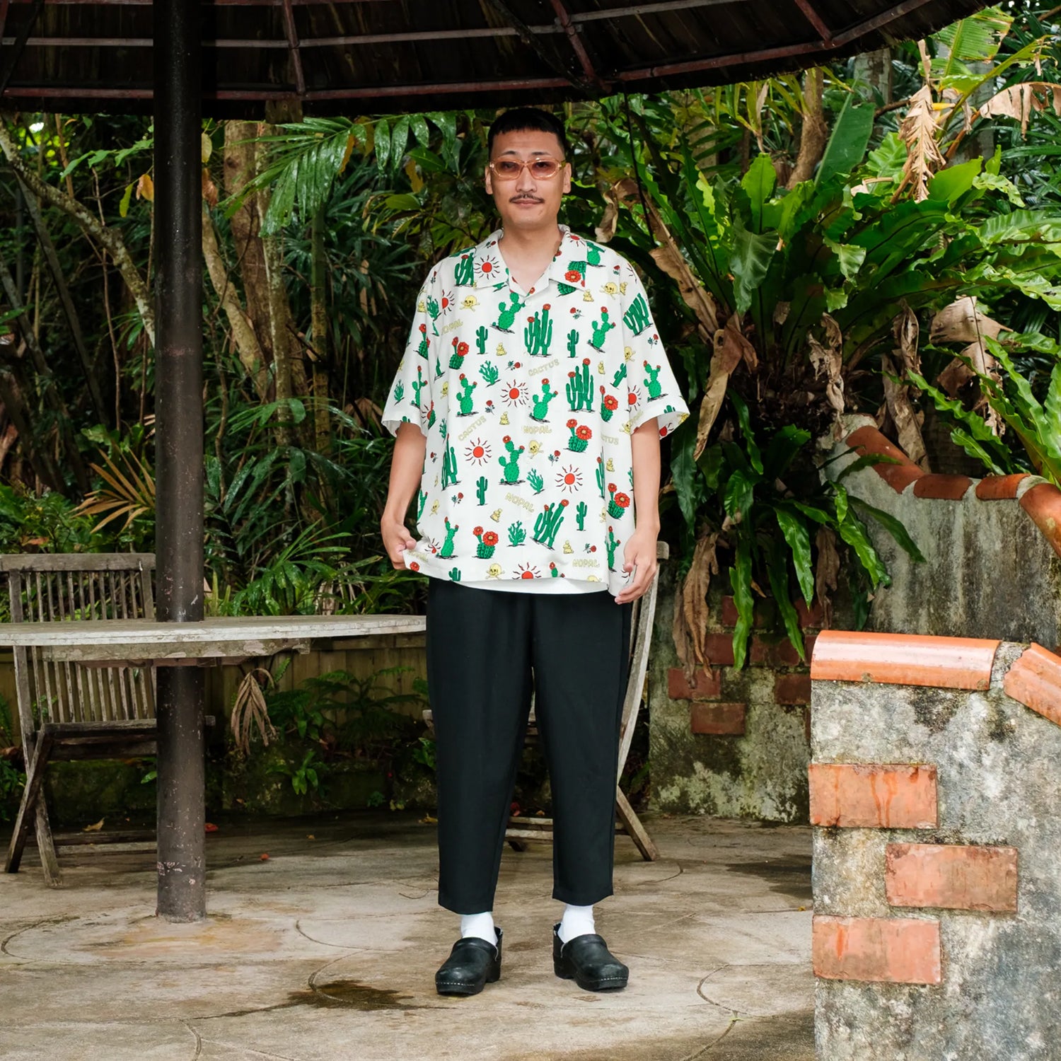 Eanbe Aloha Shirt / CACTUS