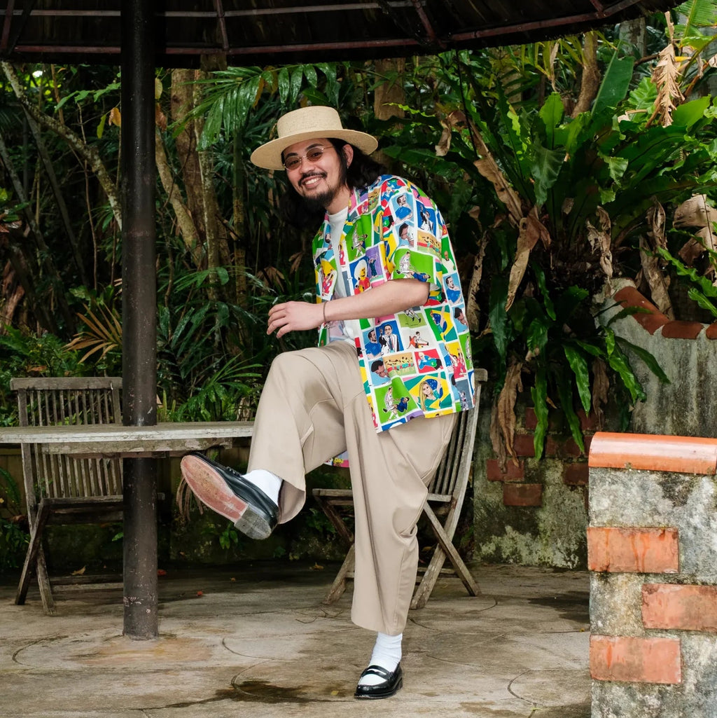 EANBE Aloha Shirt / World Cup