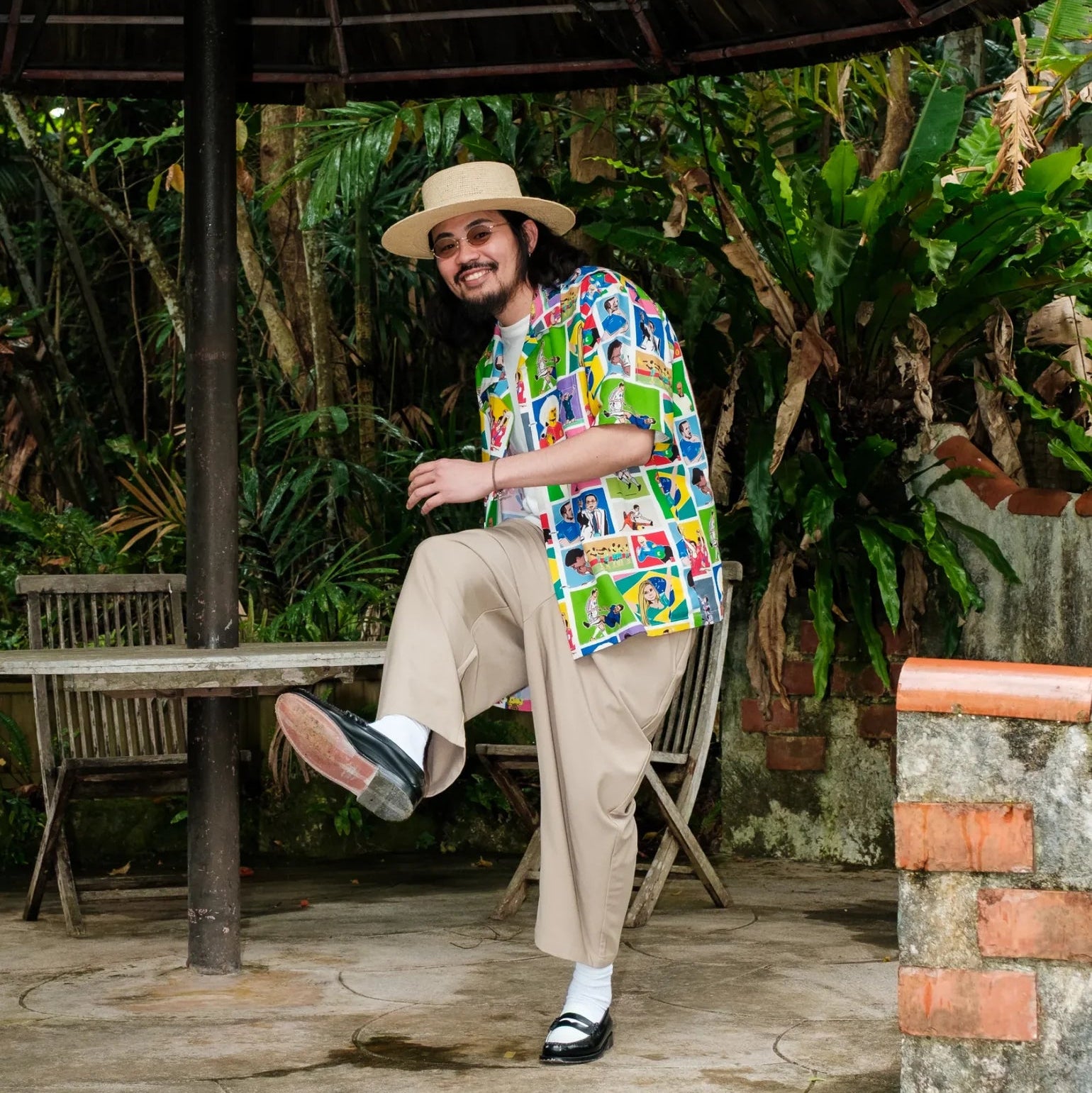 EANBE Aloha Shirt / World Cup