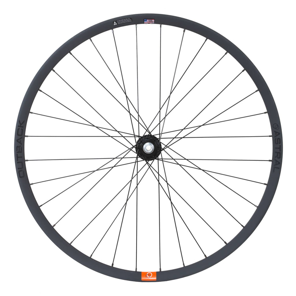 GORILLA SPUN Build Wheel [ASTRAL Outback Stealth x WHITE INDUSTRIES CLD]