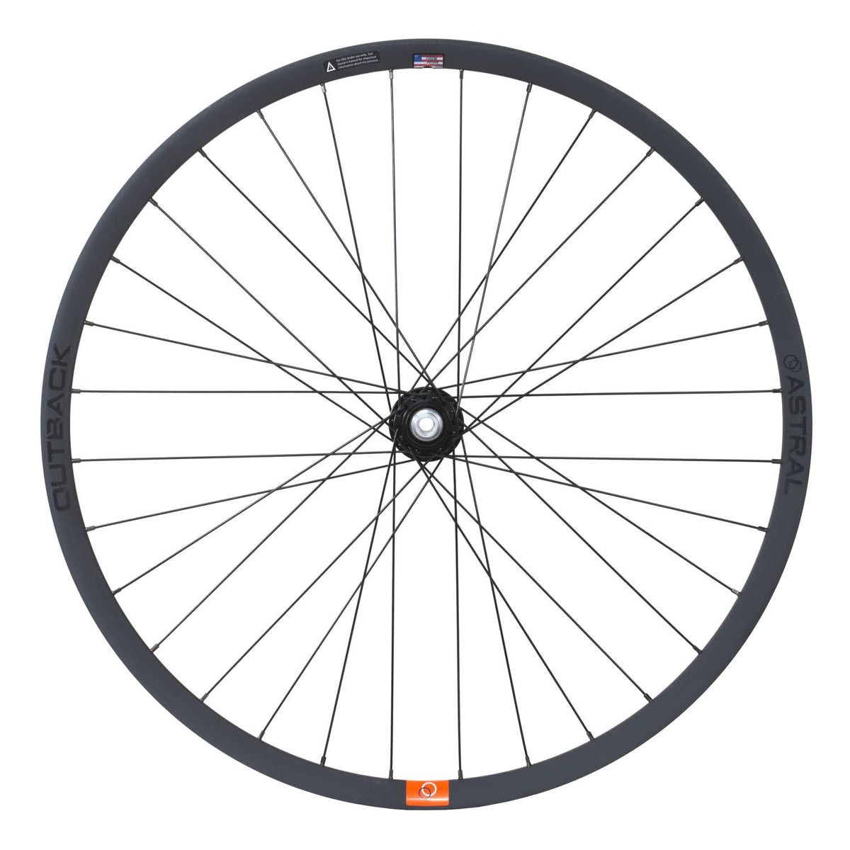 GORILLA SPUN Build Wheel [ASTRAL Outback Stealth x WHITE INDUSTRIES CLD]