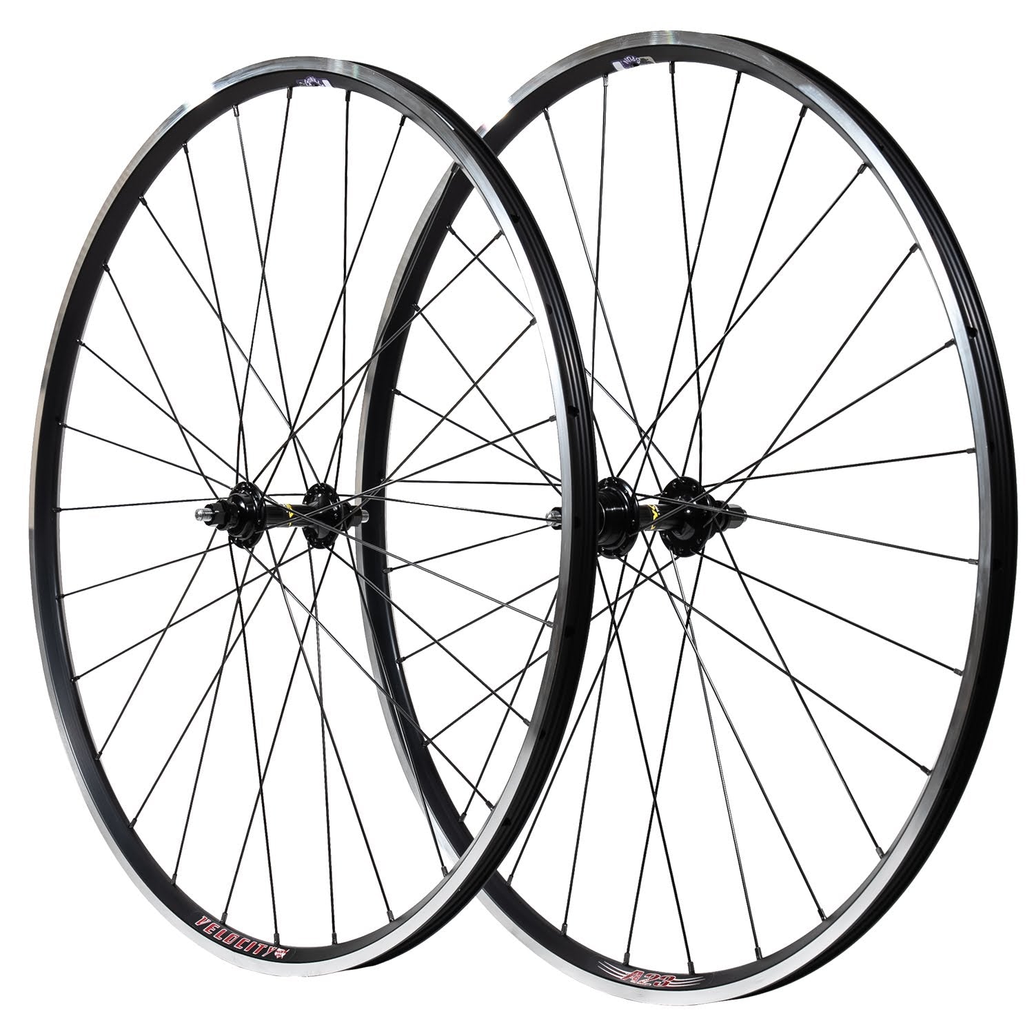 GORILLA SPUN Build Wheel [Velocity A23 x CYCLOC Small Track Flange Hub Black]