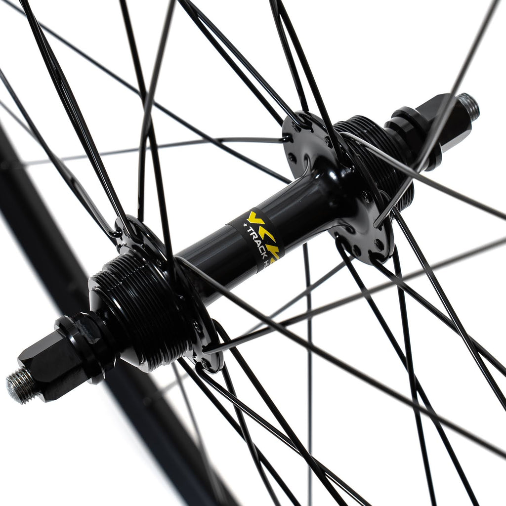 GORILLA SPUN Build Wheel [VELOCITY A23 x CYCROC Small Track Flange Hub Black]