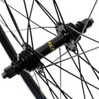 GORILLA SPUN Build Wheel [VELOCITY A23 x CYCROC Small Track Flange Hub Black]