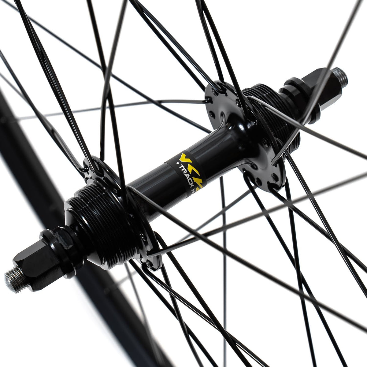 GORILLA SPUN Build Wheel [VELOCITY A23 x CYCROC Small Track Flange Hub Black]