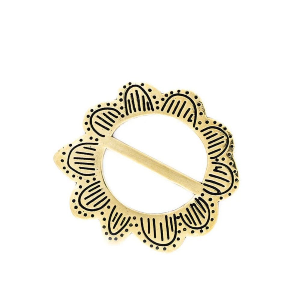 HANDKER Brass Bandana Slide Ring
