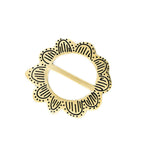 HANDKER Brass Bandana Slide Ring