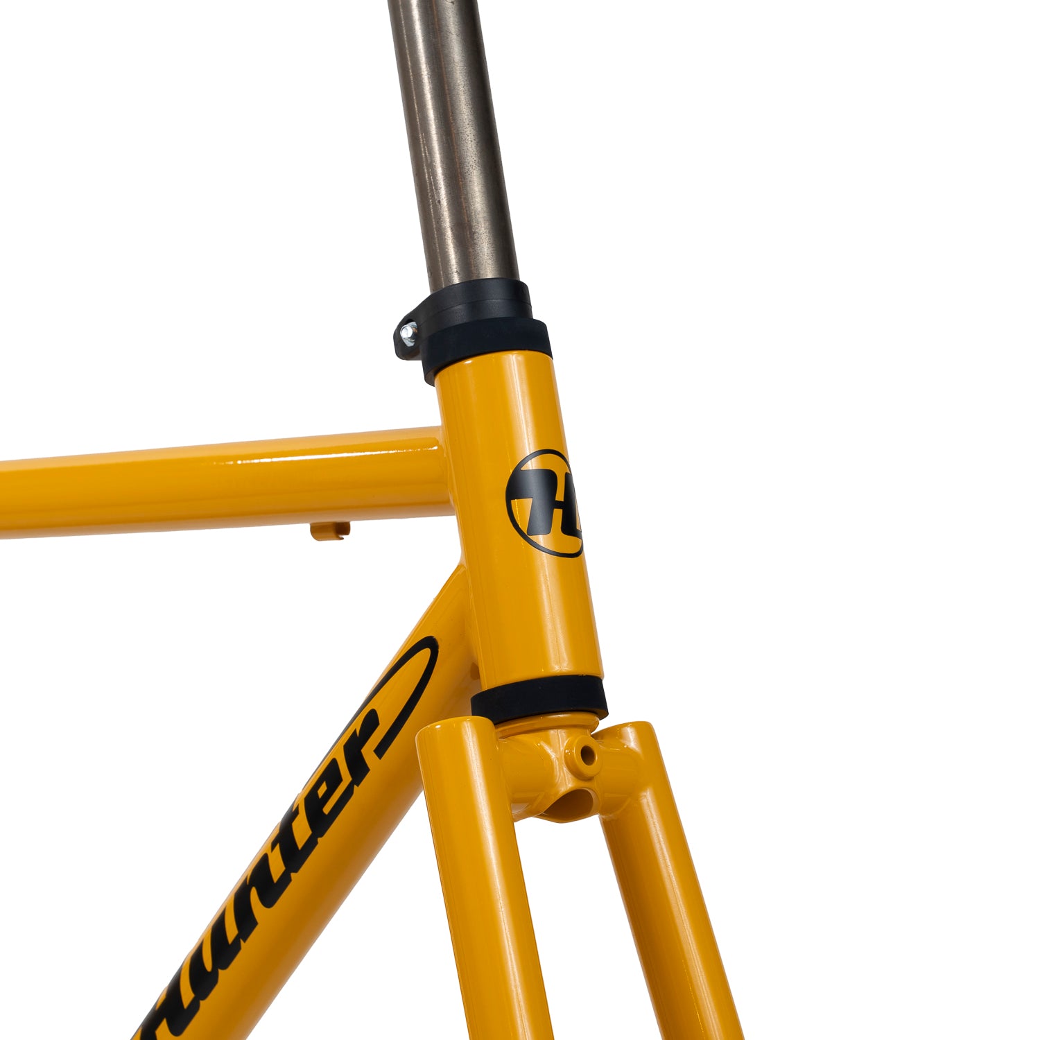 HUNTER CYCLES Track Frame - 48cm Mustard Yellow