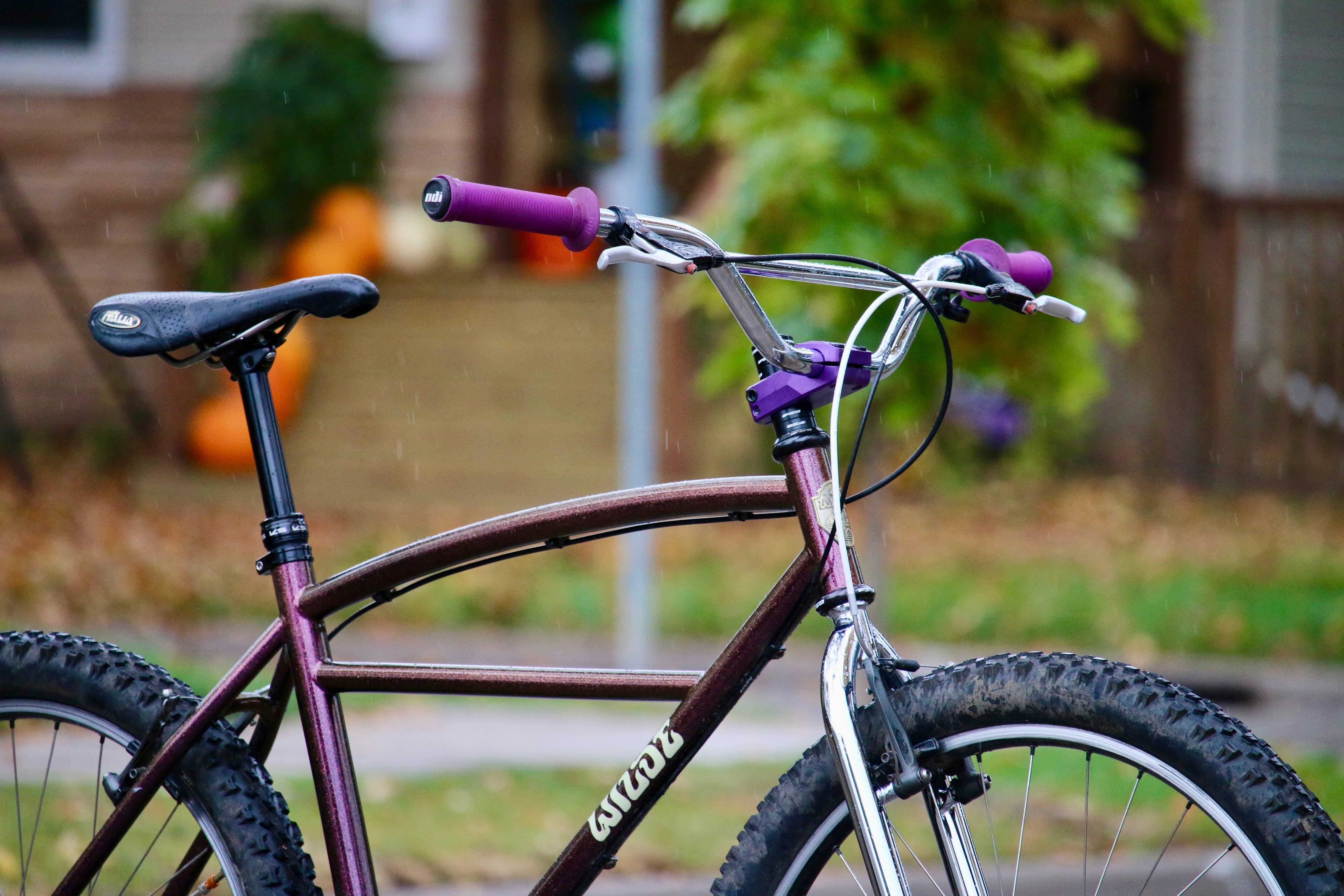 WILDE BICYCLE Moto-Cruiser Frame Set - Purple Pizazz