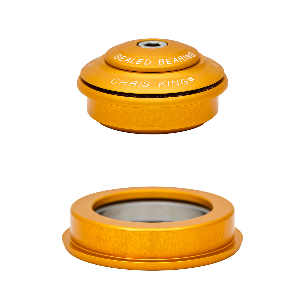 CHRIS KING InSet Matte Gold 50th